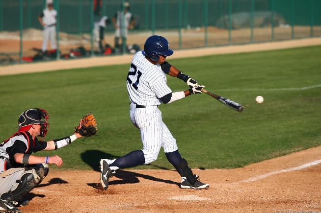 Jared Robinson had a pair of hits and two RBI in the Falcons win over Mt San Jacinto
