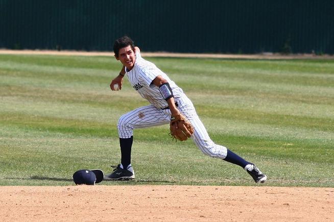 File Photo: Daniel Lopez went 4-for-5 with four RBI at the plate and had seven defensive assists in the Falcons 14-0 win over Cuesta
