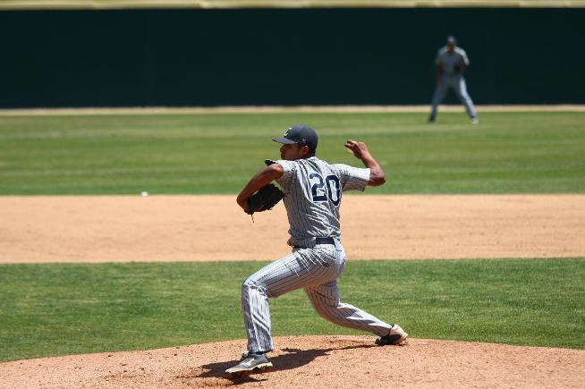 Ryan Arambula pitched a strong first game, but the Falcons dropped a pair of games to LA Pierce