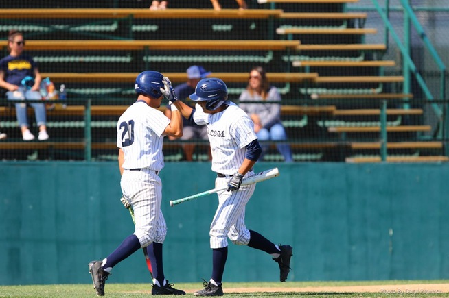 The Falcons fell to LA Harbor, 6-5 in 10 innings