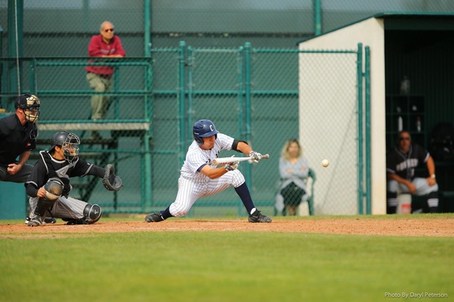 Cerritos scored the game-winning run on a suicide squeeze bunt