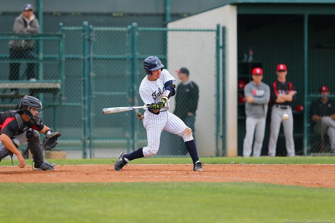 File Photo: Andre Alvarez was one of two players with four hits and four RBI in the Falcons win