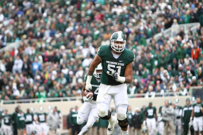 Fou Fonoti leads #4-ranked Michigan State against Stanford in the Rose Bowl