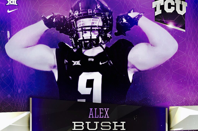 Alex Bush signs National Letter of Intent with TCU