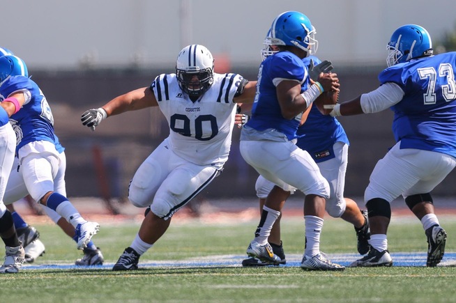File Photo: PJ Naufahu was a unanimous All-Conference pick