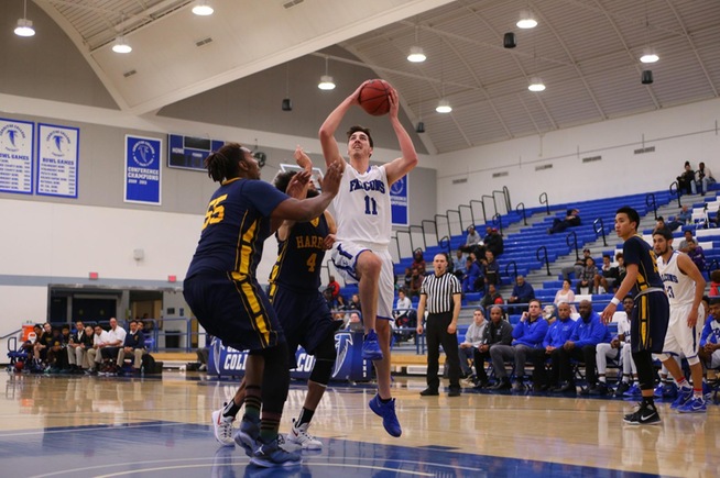 File Photo: Cristian Perez posted 16 points and nine rebounds in the Falcons win
