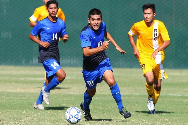 File Photo: Michael Licon scored on a PK in the Falcons 3-3 draw with Oxnard