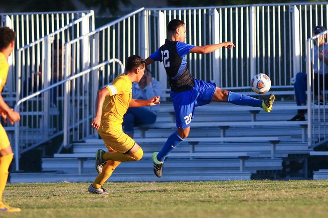 File Photo: Jose Ponce (22) scored the team's lone goal in a 2-1 loss