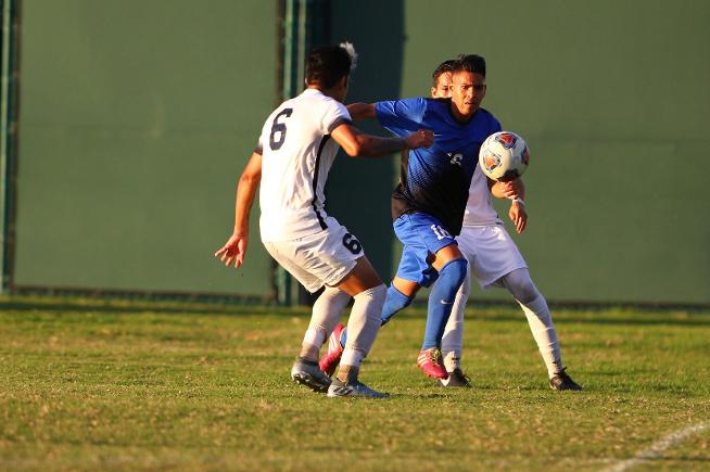 The men's soccer team suffered a 2-0 loss to Rio Hondo