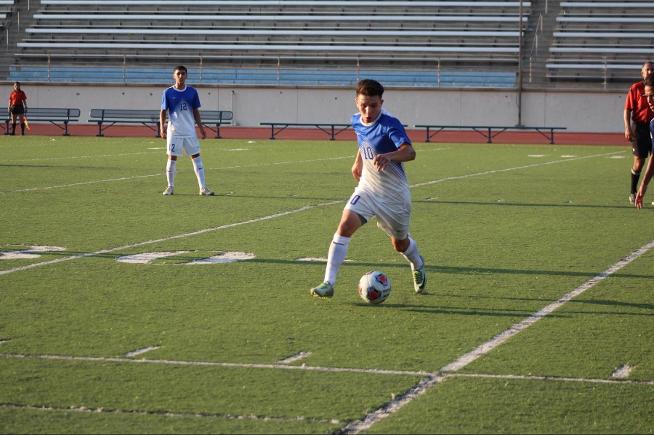 Luis Garcia had a goal and assist in the Falcons 7-0 win