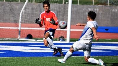 Luis Garcia scored the Falcons second goal in their 3-1 win.