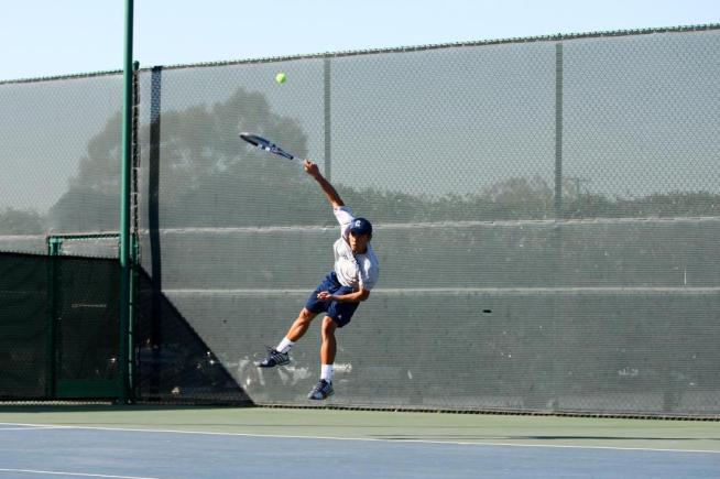 File Photo: The Falcon men's tennis team defeated Mt. San Jacinto, 8-1