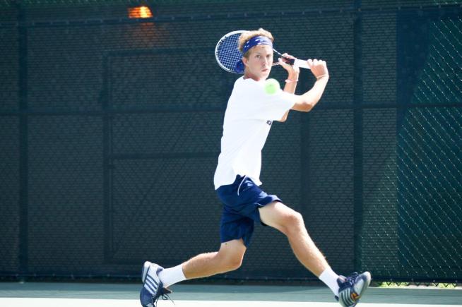 Nathan Eshmade and the Falcon men's tennis team dropped a 6-3 decision against Glendale College