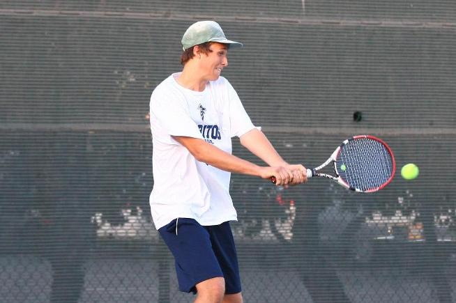 File Photo: Nicholas Simonelli teamed with Sheldon Hseih for an 8-5 win in doubles play
