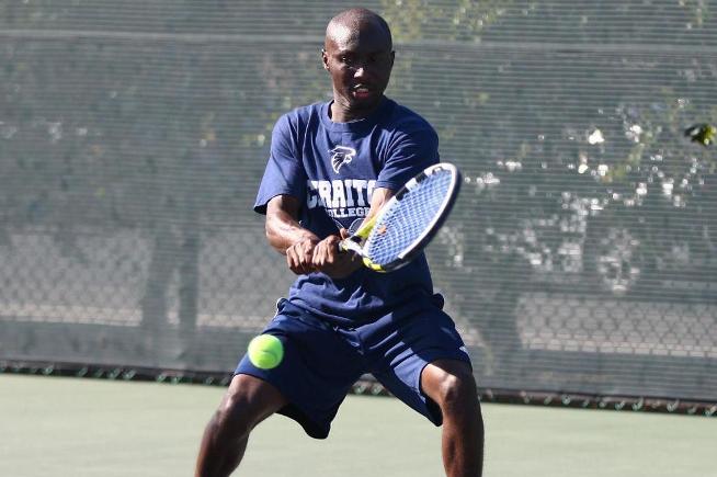File Photo: Amadi Kagoma won his singles match in straight sets