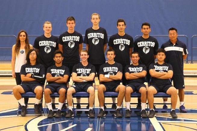 2016 Cerritos College Men's Tennis Team Picture