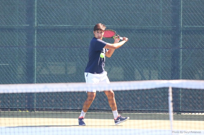 File Photo: Marcos Paulo Silvestre win his singles match in straight sets