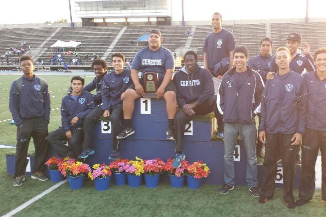 Men's Track and Field placed third at the SoCal Championships