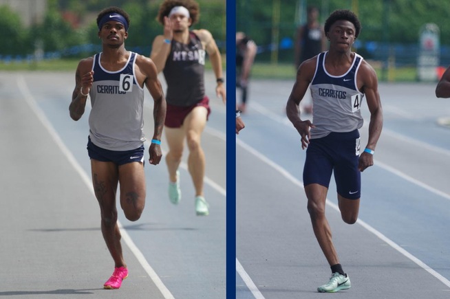 (L-R) Colby Owens (400m) and LaVelle Sowell (100m) will both be competing in the SCC Championships