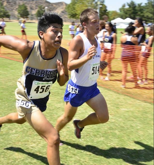 The men's cross country team finished in second place at the SoCal Preview Meet
