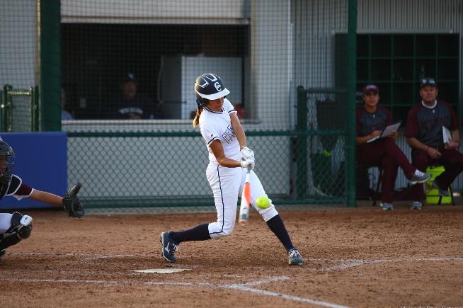 Stephanie Olivas hit a pair of home runs, including a grand slam, in the Falcons win over Mt. SAC