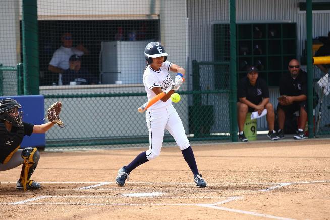 File Photo: Arianna Hernandez went 6-for-13 with nine RBI, as the Falcons won all four games at the Ventura Tournament