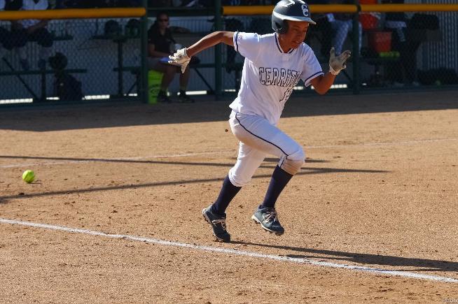 Joanna Perruccio used her speed to lead the state in stolen bases and earn the Golden Shoe Award