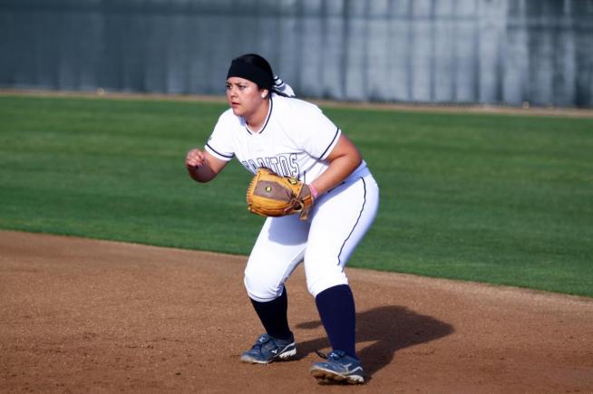 File Photo: Andrea Arellano drove in the team's only run in a 2-1 loss to Santiago Canyon.
