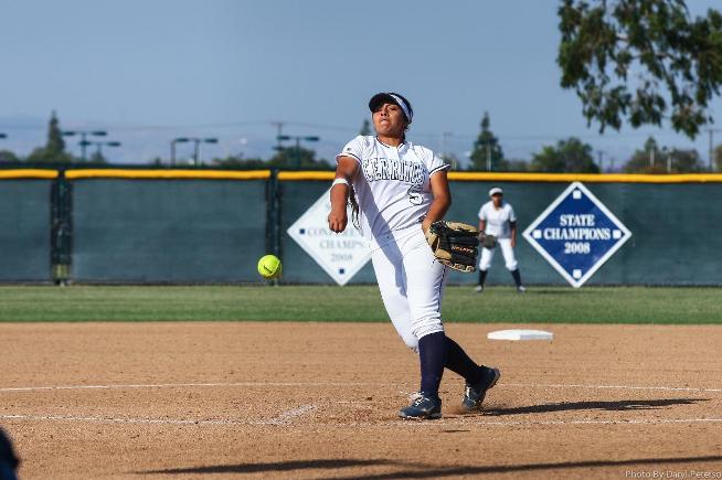 File Photo: Jennifer Navarro earned the win in the circle and drove in three runs at the plate