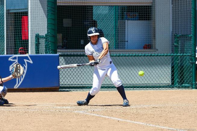 File Photo: Haley Petruccelli drove in all three run for the Falcons