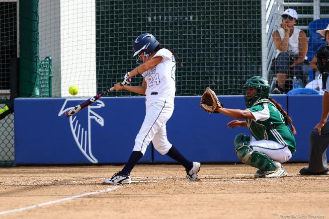 File Photo: Camille Manzo went 3-for-4 in the Falcons loss to Palomar