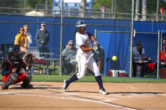 Jezeree Misaalefua drove in a run, scored a run and made two great outfield plays for the Falcons