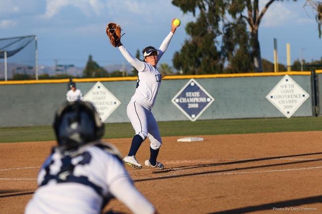 File Photo: Sierra Gerdts tossed a five-hitter, as the Falcons defeated Riverside, 4-2