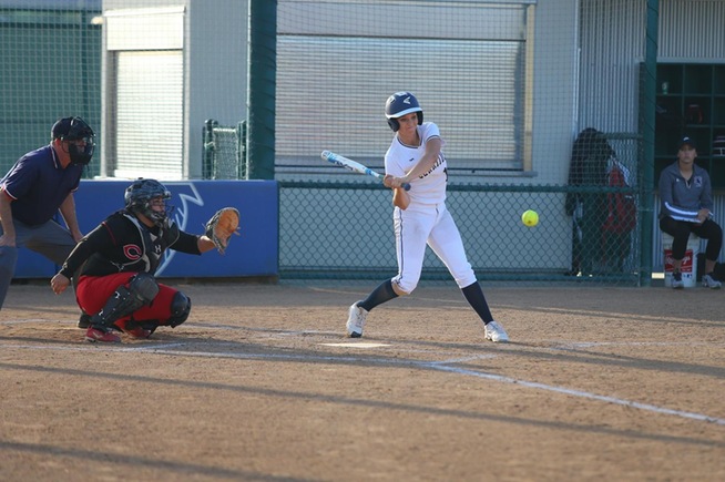 File Photo: Brianna Spoolstra went 3-for-5 with 3 RBI for the Falcons