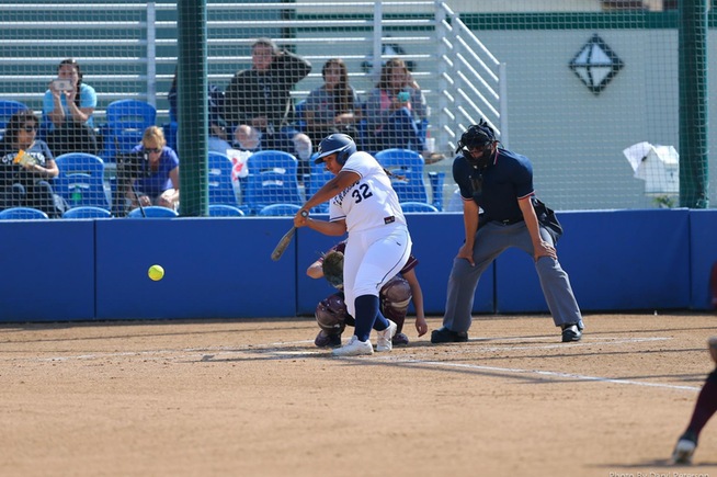 File Photo: Kayla Hernandez had a pair of RBI for the Falcons