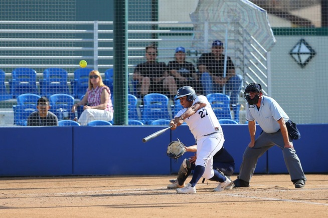 File Photo: Briana Lopez hit her third grand slam of the season in the Falcons win over Canyons