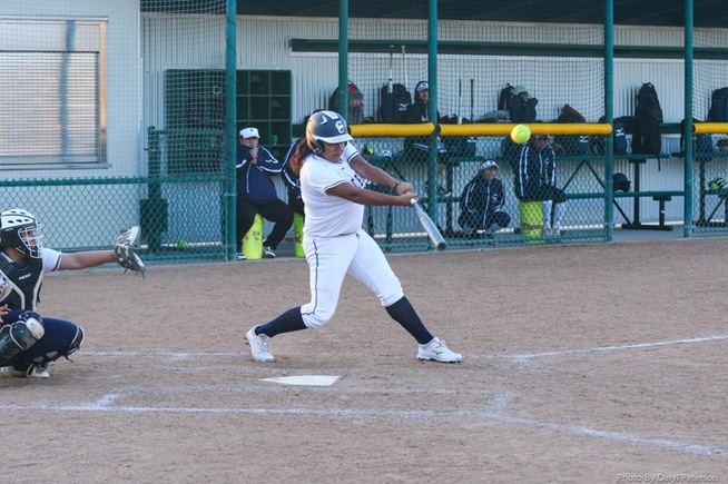 Briana Lopez connects on the game-winning walk-off home run against LA Harbor