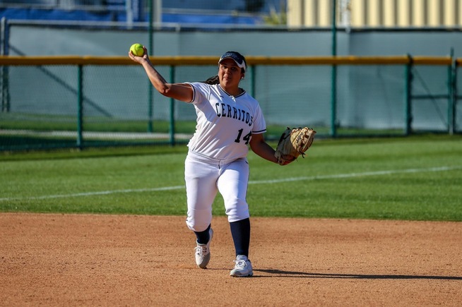 File Photo: Sophia Collazo had a pair of hits in the Falcons win