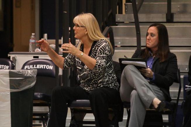 File Photo: The coaching staff of Karen Welliver (L) and Trisha Raniewicz (R) will look to lead their Falcons to a third straight COS Tournament title.