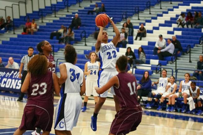 File Photo: Deenesha Bee led the Falcons with 15 points, but the team dropped a 67-60 OT loss to LA Southwest.