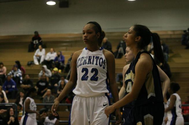 File Photo: Deenesha Bee (22) had nine points and eight rebounds in the SD Mesa Tournament championship game.