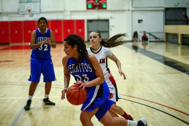 Cassidy Carrillo hit four three-pointers and finished with 18 points in the Falcons playoff loss to Santa Ana