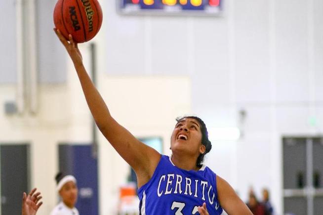 File Photo: Selena Romero posted a team-high 18 points in the Falcons OT loss to LBCC