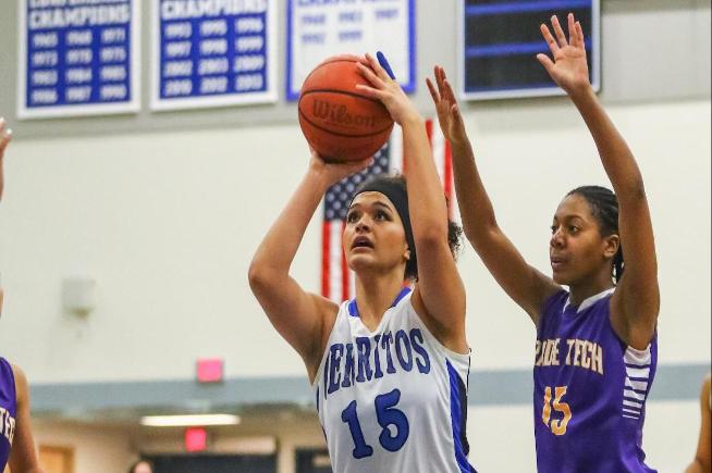 Ashley Flores had nine points and 11 rebounds against LA Trade-Tech