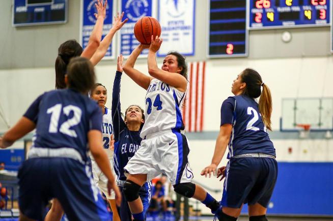 Clarissa Hernandez posted 16 points with six rebounds in the Falcons win