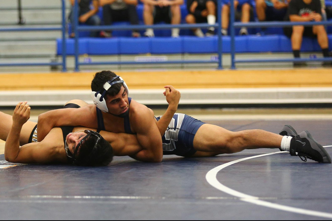 File Photo: The Falcons won two of three dual matches