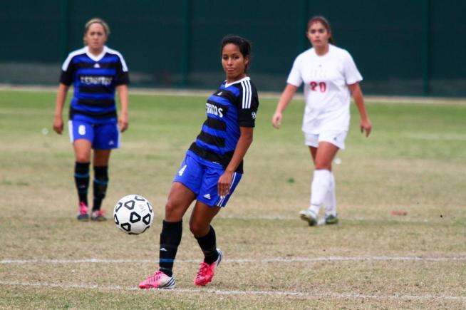 Karina Sanchez scored twice and assisted on another goal, as the Falcons defeated Santa Barbara City, 6-0.