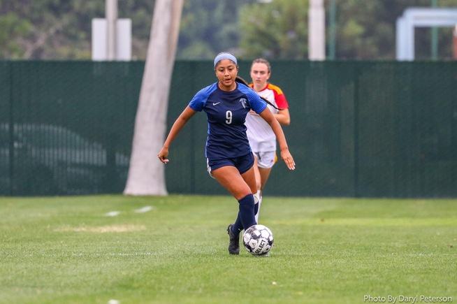 File Photo: Giselle Ramirez scored a pair of goals in the Falcons win