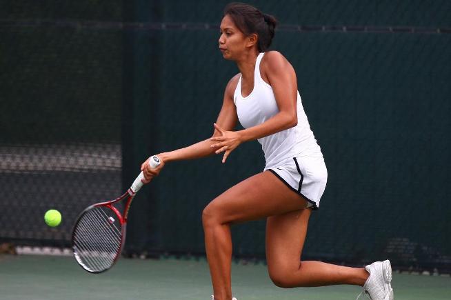 Samantha Judan and Rianne Ilagan have advanced to the conference semifinals in doubles