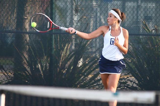 Stef Flores and the Falcons defeated Saddleback, 9-0